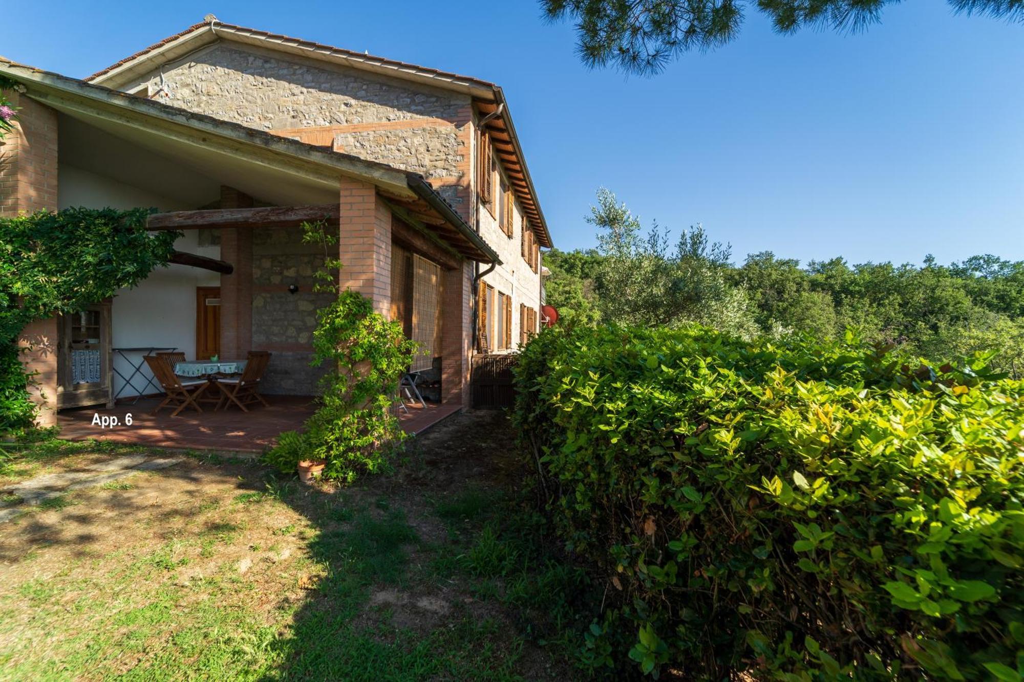 Апартаменты Residenza Cerreto-Casalini Паникале Экстерьер фото