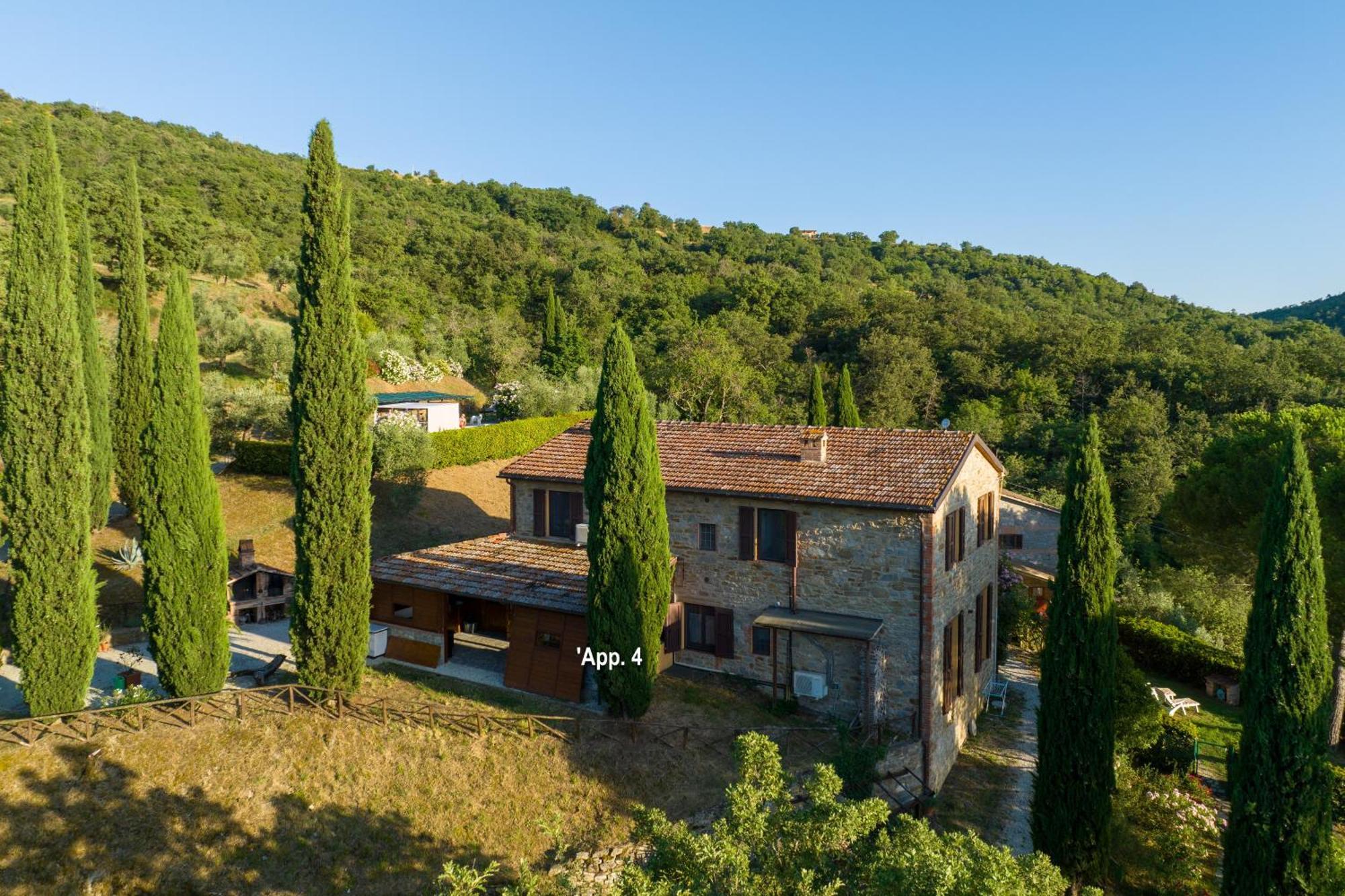 Апартаменты Residenza Cerreto-Casalini Паникале Экстерьер фото