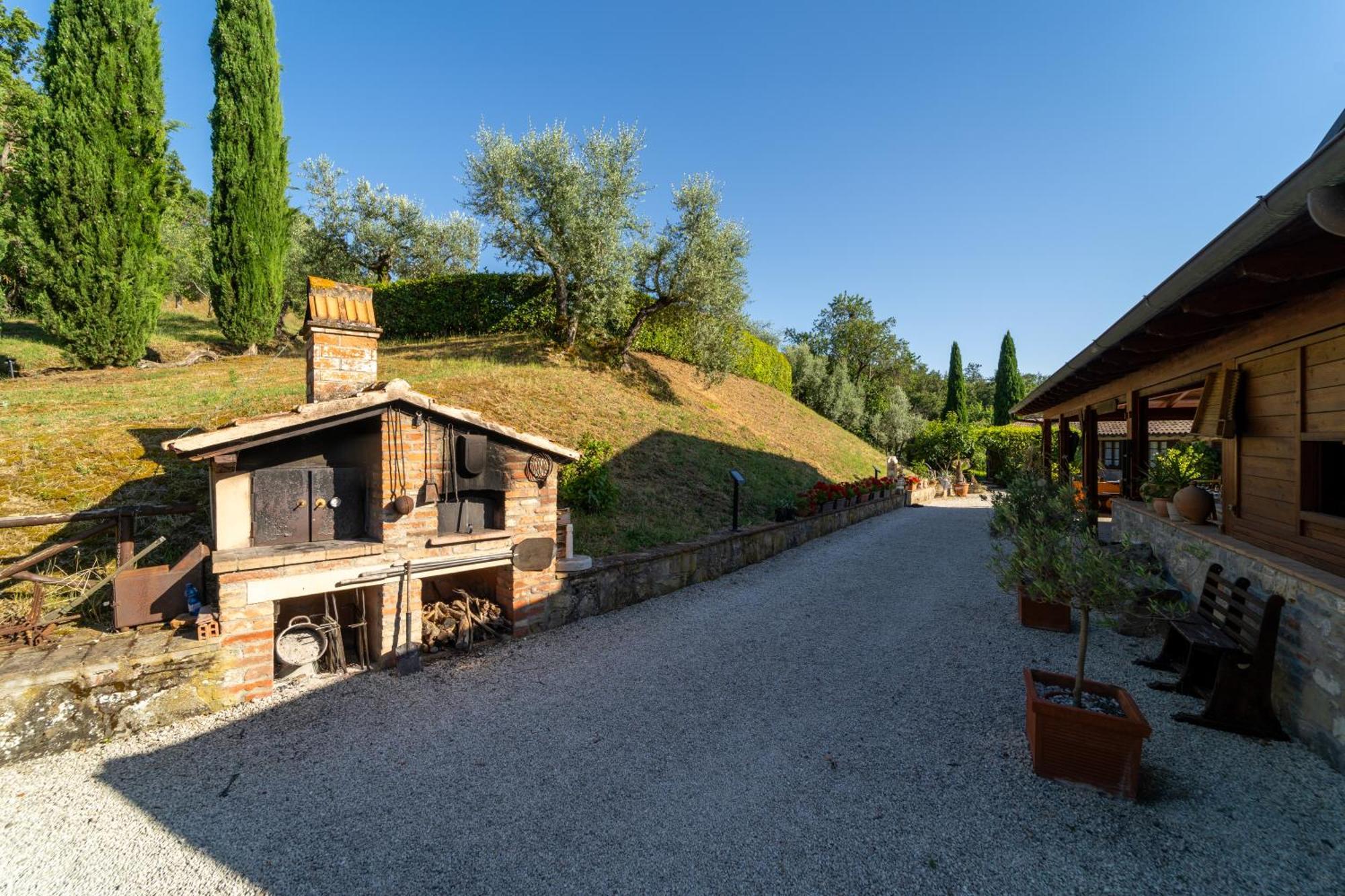Апартаменты Residenza Cerreto-Casalini Паникале Экстерьер фото