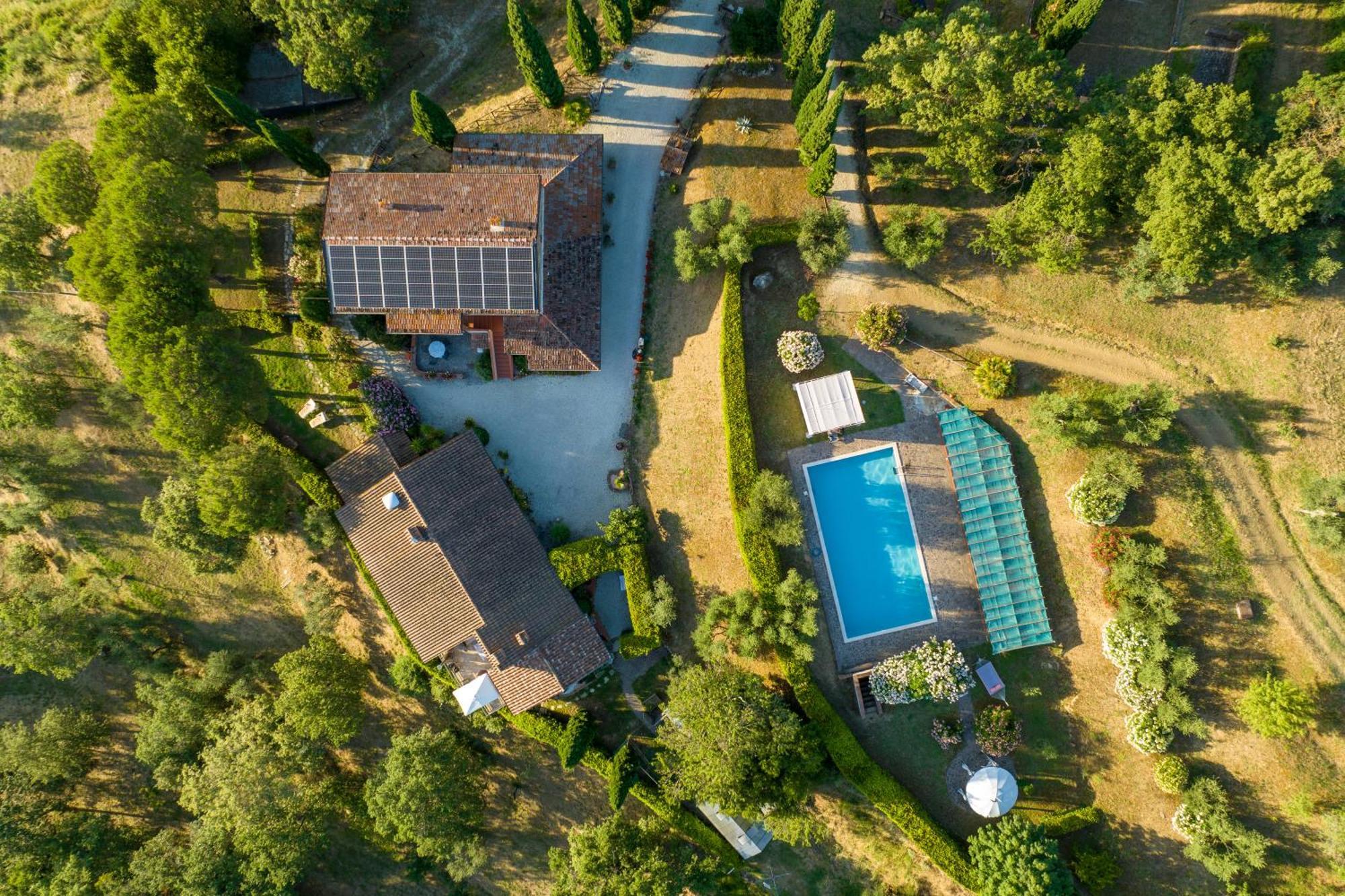Апартаменты Residenza Cerreto-Casalini Паникале Экстерьер фото