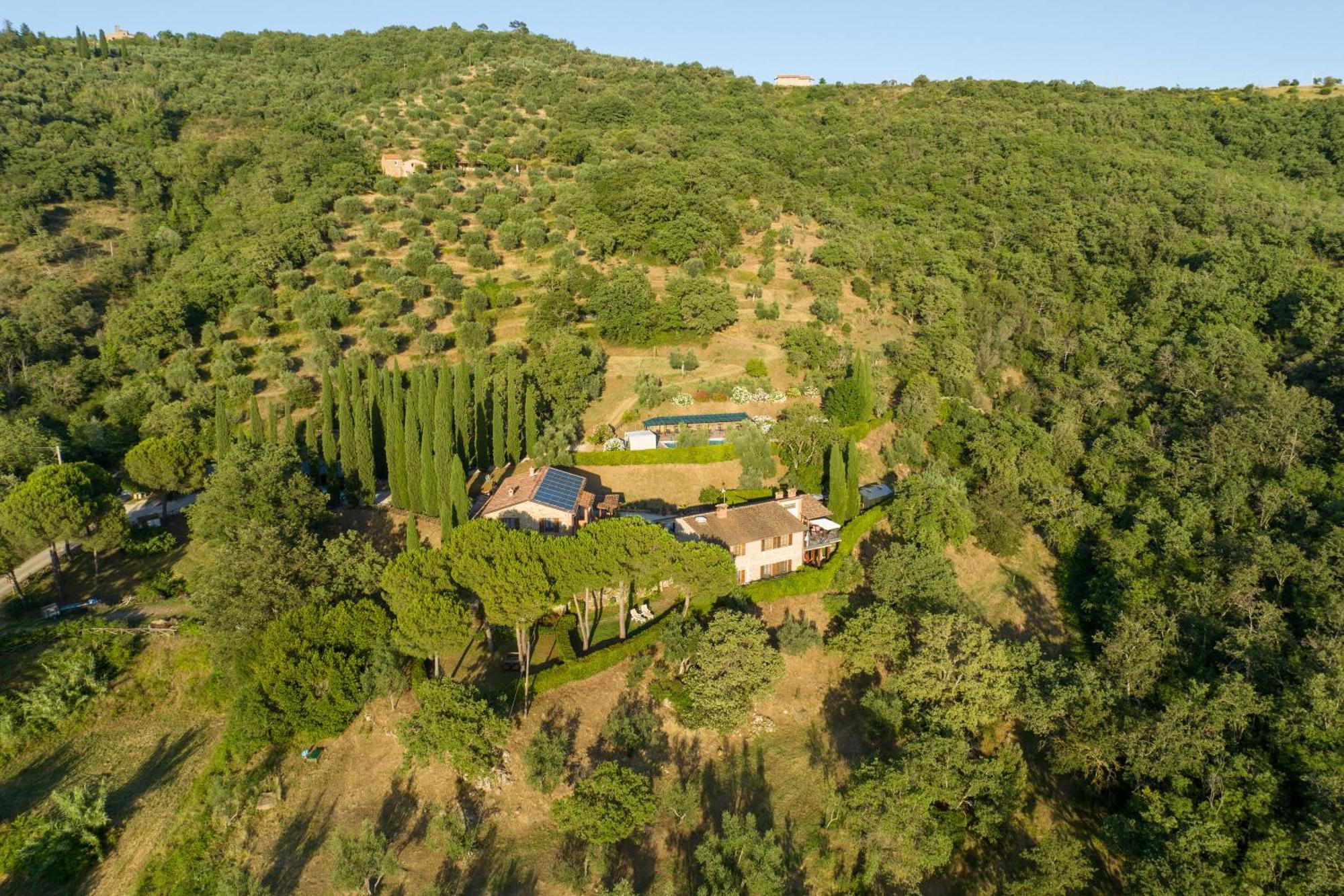 Апартаменты Residenza Cerreto-Casalini Паникале Экстерьер фото