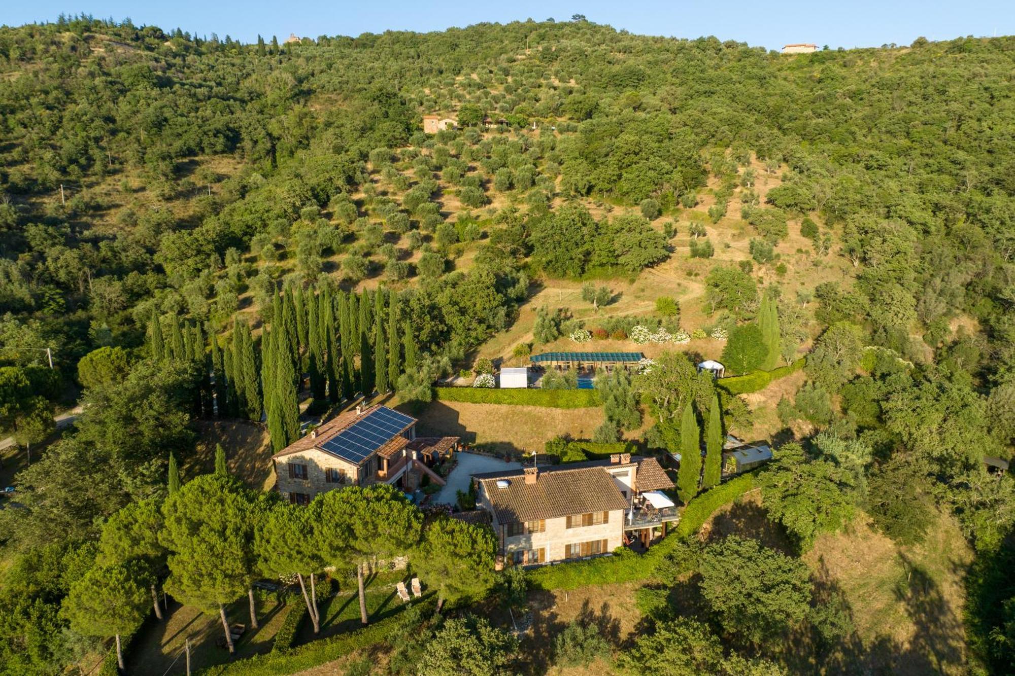 Апартаменты Residenza Cerreto-Casalini Паникале Экстерьер фото